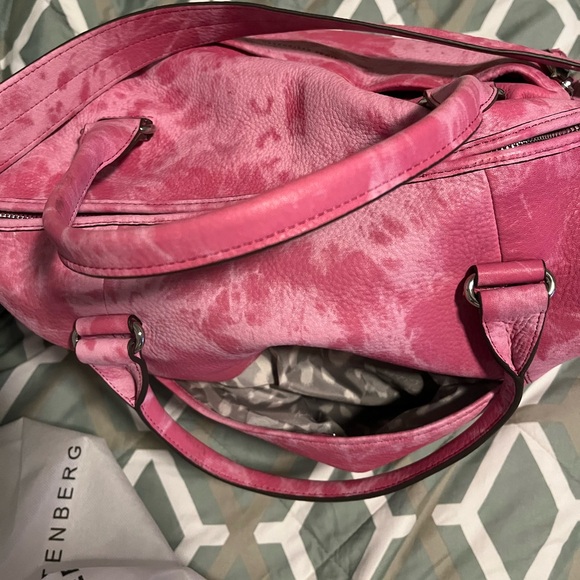 As is Aimee Kestenberg overnight bag in yummy pink tie dye! - Picture 4 of 6